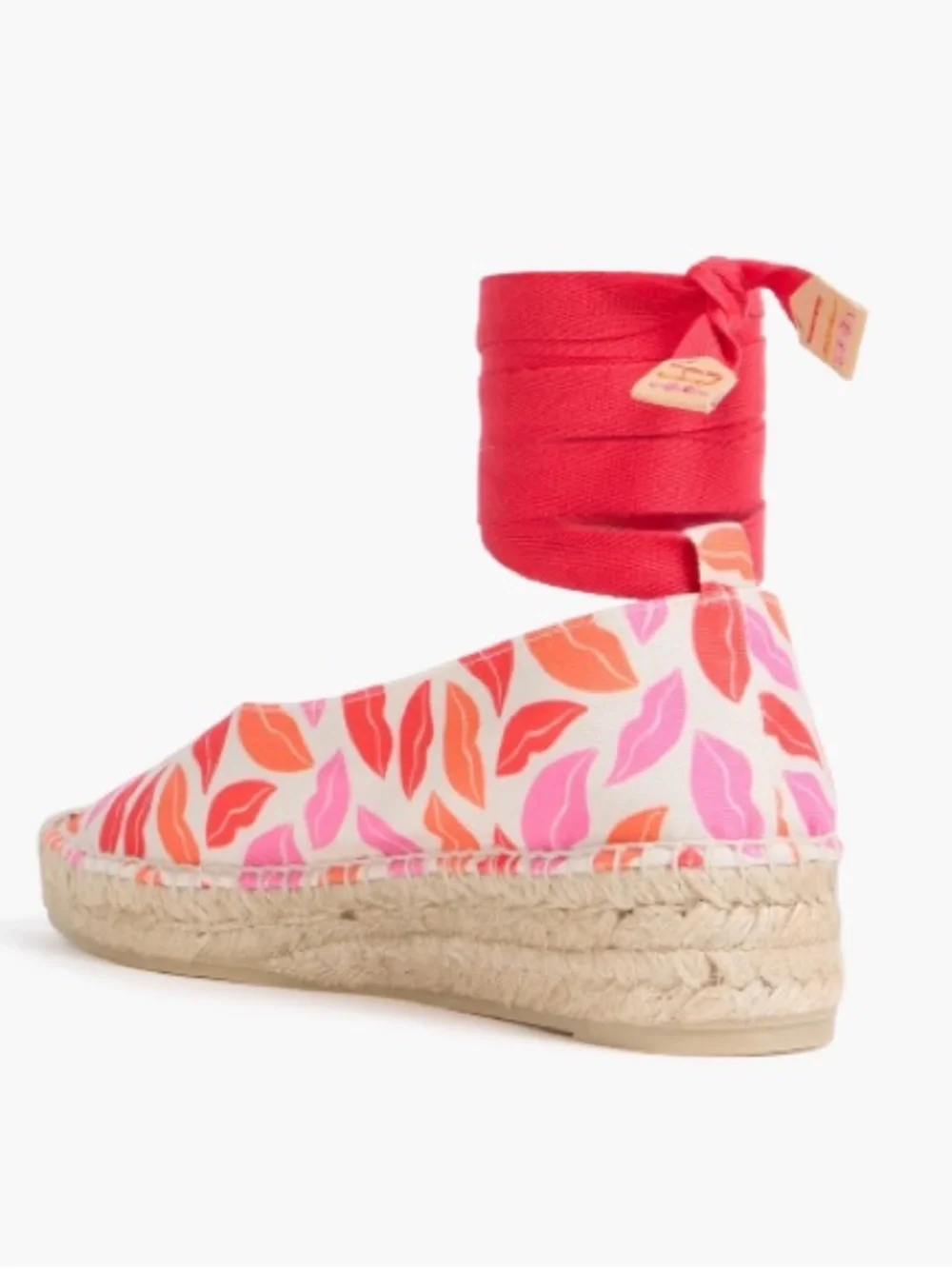 DIANE VON FURSTENBERG X CASTAÑER Lace Up Espadrilles